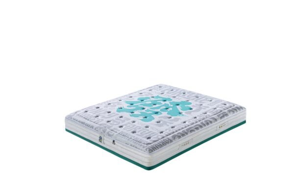 Anti-Mite Mattress Double-Sided Jacquard Resilience Sponge Gel Memory Foam Pocketed Spring Mattress - Image 2