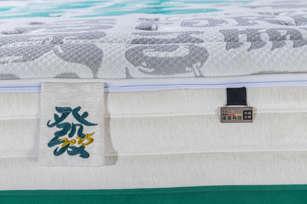 Anti-Mite Mattress Double-Sided Jacquard Resilience Sponge Gel Memory Foam Pocketed Spring Mattress - Image 5