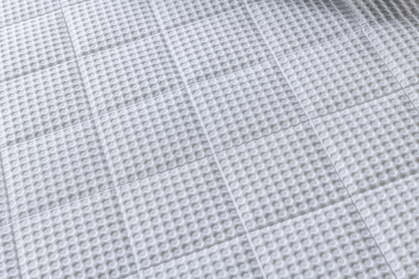 Waffle Glue-Free Silk Gel Memory Foam Pocketed Spring Mattress - Image 5