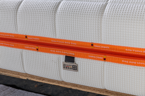 Waffle Glue-Free Silk Gel Memory Foam Pocketed Spring Mattress - Image 3