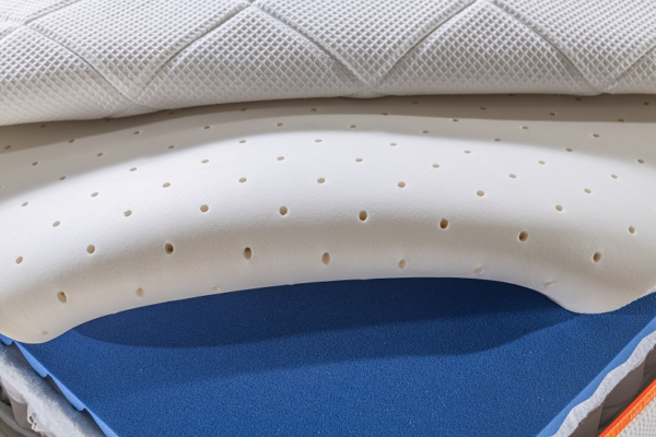 Waffle Glue-Free Silk Gel Memory Foam Pocketed Spring Mattress - Image 4