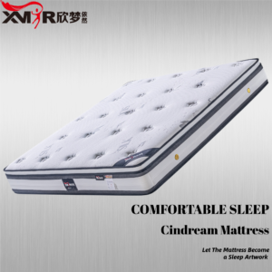Durable High-Elasticity Sponge Gel Memory Foam Pocketed Spring Mattress