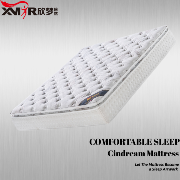 Double-Sided Jacquard Resilience Sponge Gel Memory Foam Pocketed Spring Mattress