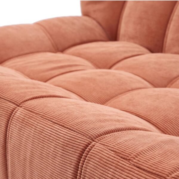 Lazy Sofa Simple Modern Living Room Bed Balcony Designer Leisure Net Fabric Compressed Sofa - Image 5