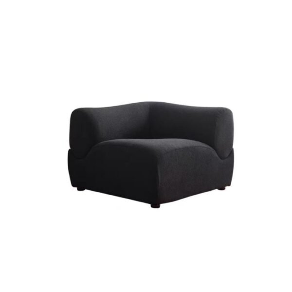 China Factory Modern Velvet Tufted Sectional Fabric Living Room Two Seater Vacuum Pack Sealed Compressed Frameless Foam Sofa - Image 4