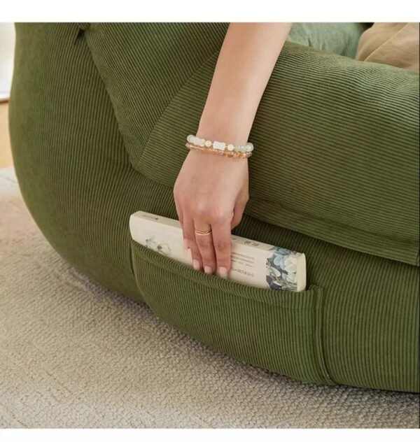Modern Living Room Furniture Hotel Luxury Bed Couch Handcrafted Compressed Sofa Fabric Sofa Home Furniture - Image 3